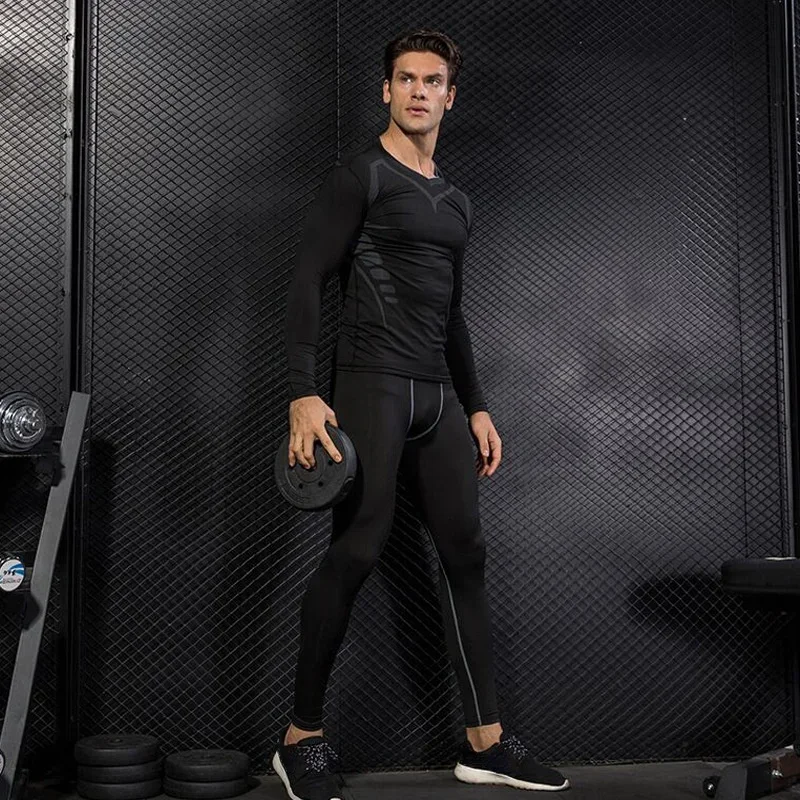 Men Compression Pants Athletic Baselayer Workout Legging Running Tights for Men