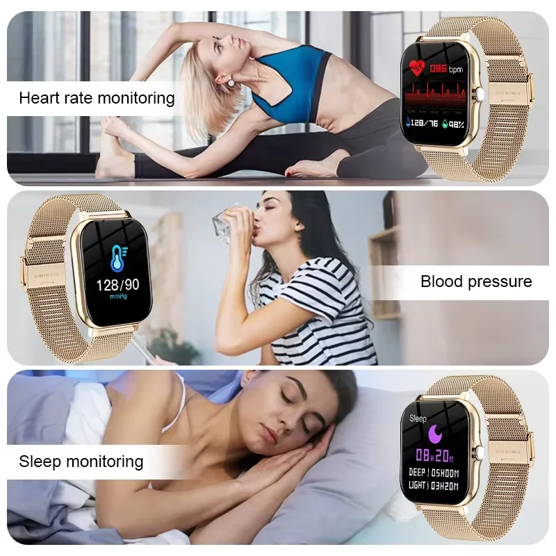 2026 New Fashion Smart Watch 1.83 Inch Full Touchscreen Bluetooth Call Music Player Message Smartwatch For Men Womend 6
