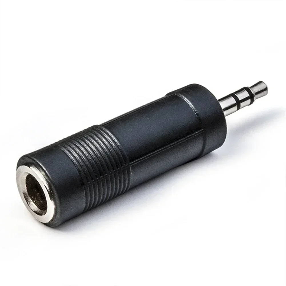 3.5mm Female To 6.35mm Male Stereo Headphone Audio Adaptor Microphone Connector For Pro Audio Applications audio adapter audio adapter set
