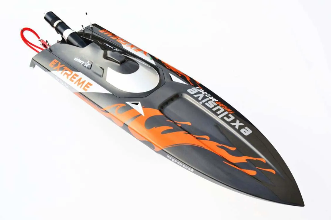 DTRC Toucanhobby G30D 30CC Gray Fiber Glass Gasoline Racing ARTR RC Boat W/O Radio System Servos 2