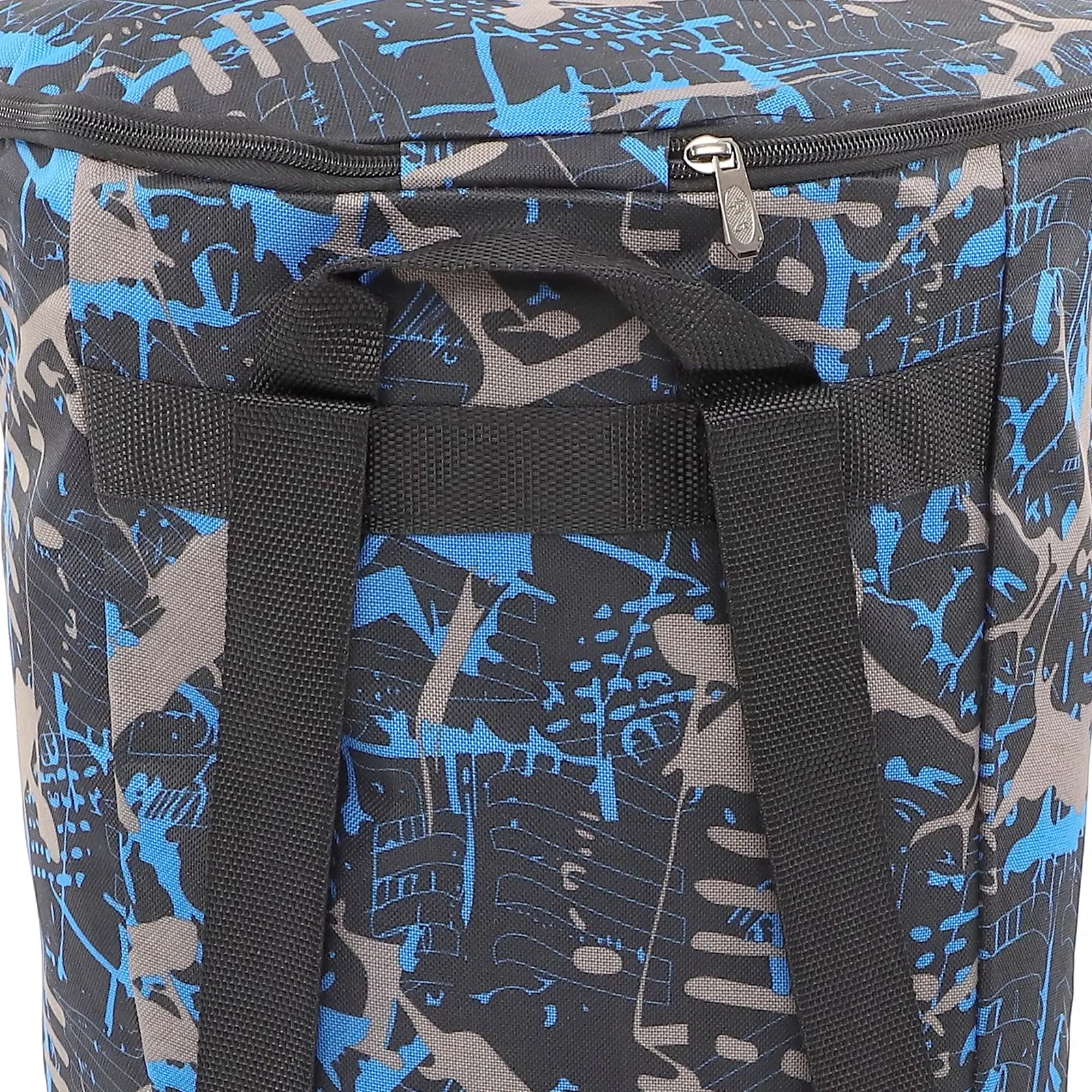12/10L African Drum Bag Waterproof Music Instrument Storage Bag Camouflage Blue Camouflage Blue NEW Waterproof
