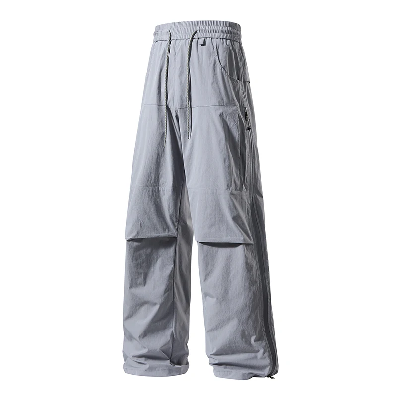Unisex Adjustable Hem Quick Dry Hiking Pants with Utility Pockets
