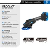20V Brushless Angle Grinder 125MM Marble Grinder Metal Electric Cutting Machine Powerful Professional Power Tool PROSTORMER 2