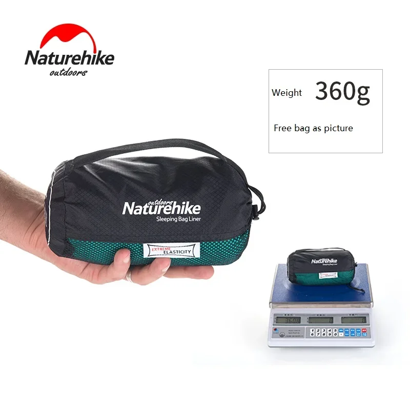 Sleeping Bag Survival Sleeping Bag Naturehike Portable Sleeping Bag for Outdoor Travel with Liner Carry Sheet Anti Dirty for Hotel
