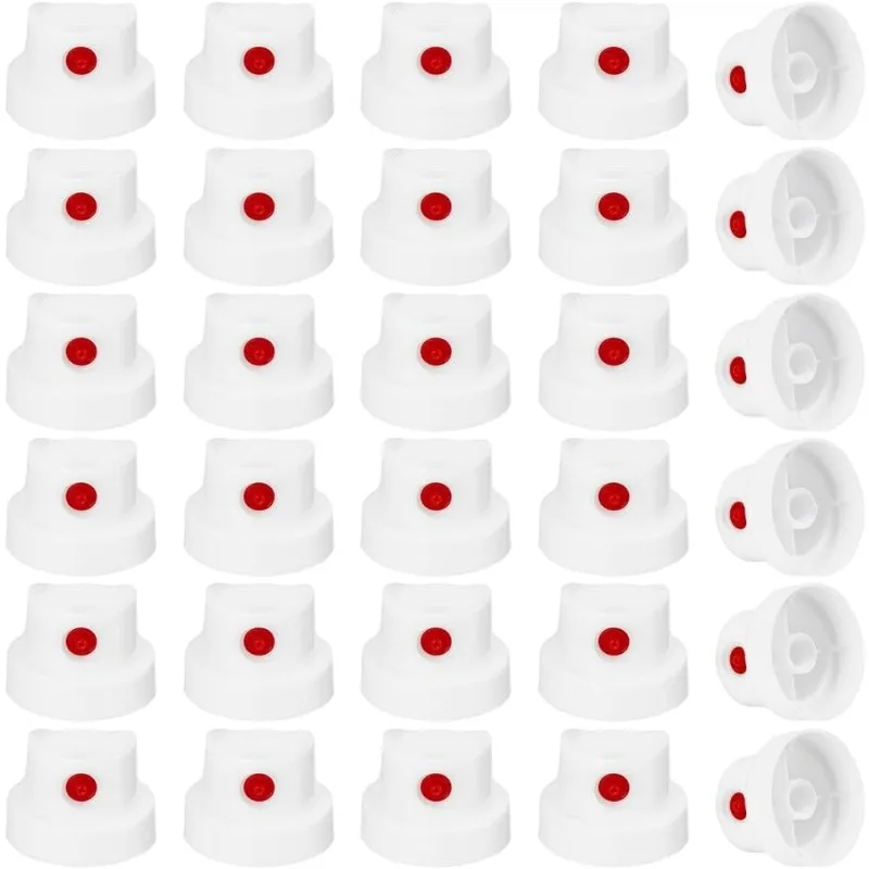 Plastic Spray Nozzles 30Pcs for Graffiti Aerosol Bottle