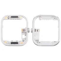 Enhanced LCD Screen Frame Bezel Plate Replacement (Redmi Watch 5 Silver)