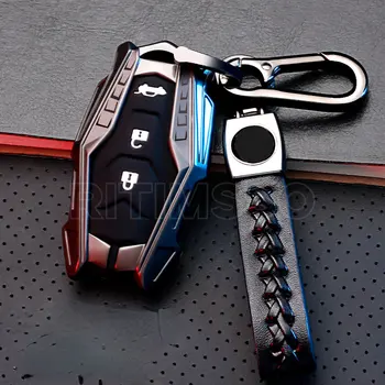 Custodia per chiave auto in lega di zinco per Nissan Altima Qashqai J10 J11 X-Trail T31 T32 Kicks Tiida Pathfinder Murano Note Juke