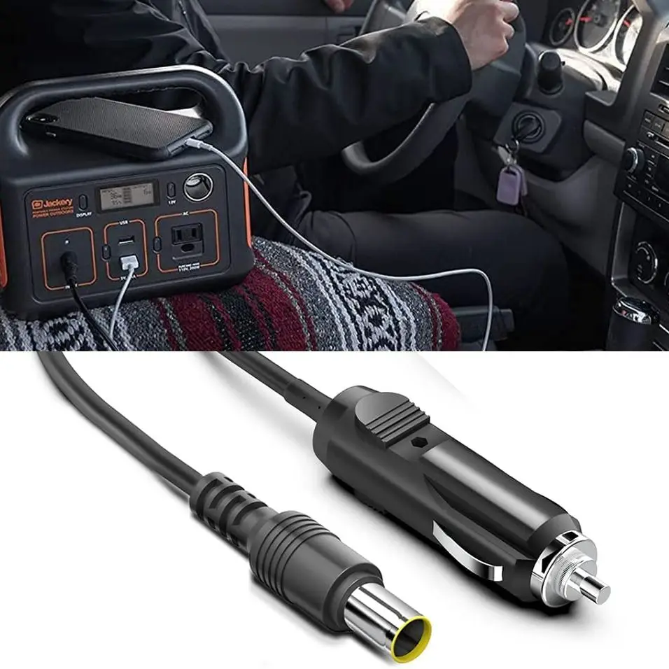 Carregador de Carro Cabo de Alimentação Powerstation Bluetti Goal Zero Yeti Jackery Suaoki dc 7909 12v 24v mm - Image 3