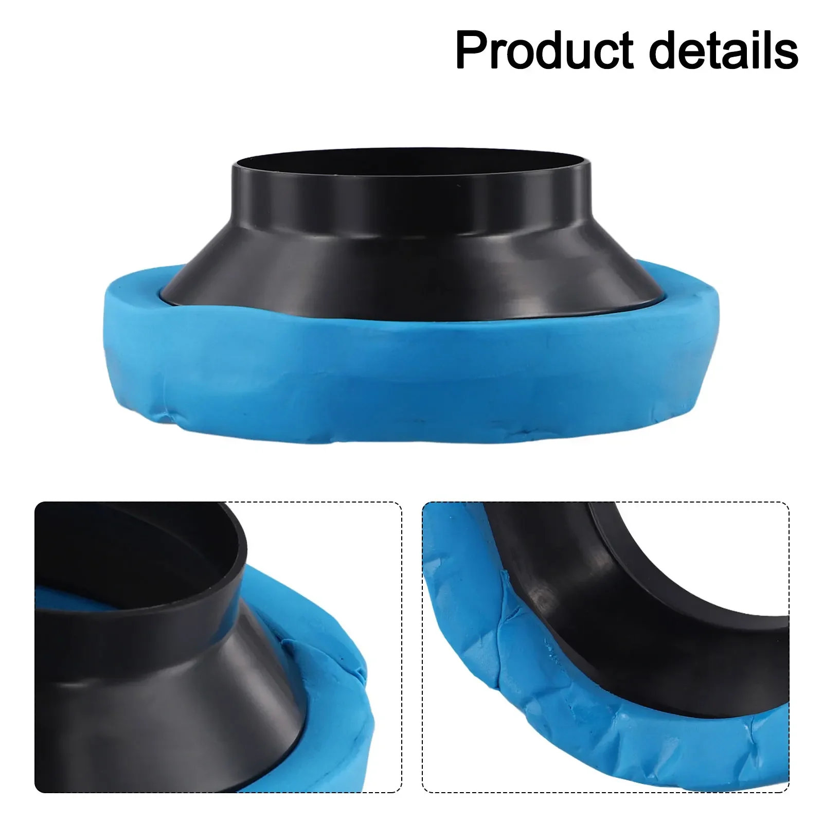 Toilet Flange Ring Seal Drain Pipe Anti-overflow Seal Anti-odor Flange Bathroom Accessories Toilet Universal Accessories