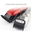 8Pcs Cutting Guide Comb for Wahl with Metal Clip 3171-500,Fits for Multiple Size Wahl Clippers Black 5