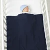 Baby Receiving Blankets for Girl & Boy 90*70cm Knitting Newborn Netural Dual-Use Crib Nap Bedding Sheets Children Cellular Solid 4