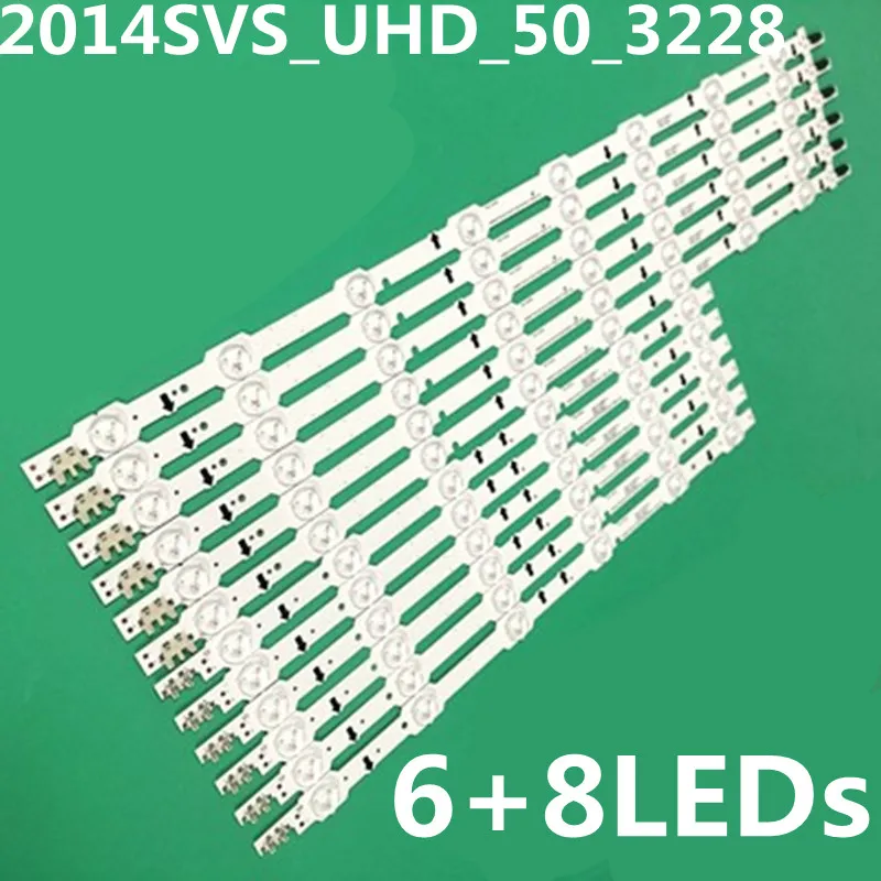 

New LED Backlight Strip For 2014SVS_UHD_50 LM41-00106F LM41-00106E LM41-00088Y 00088Z UN50HU6900F UN50HU6950 UN50HU6840F