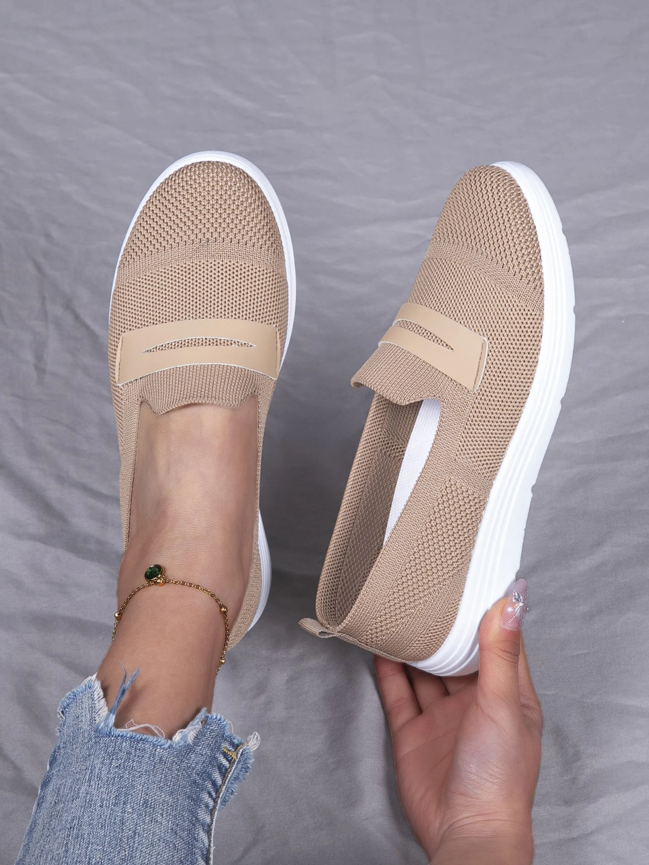 짠 메쉬 캐주얼 통기성 스니커즈, 한국 스타일 두꺼운 밑창 아빠 신발, 메쉬 레드 슈즈, 가벼운 러닝화, 2024 신상 