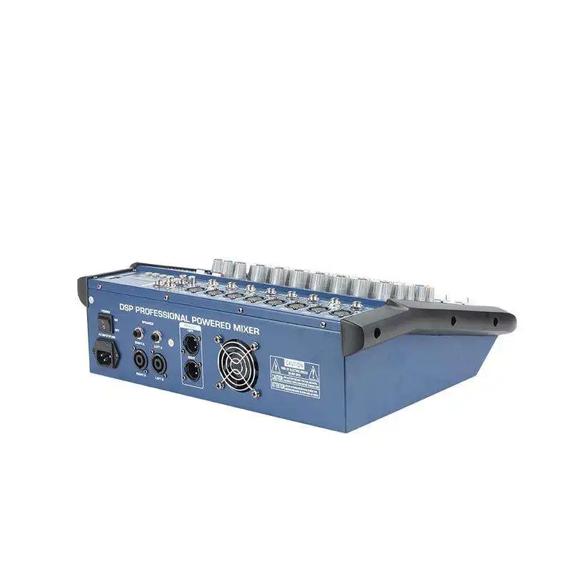 구어미 PMX-802D 8채널 믹서 USB 인터페이스 컨트롤러 이펙트 사운드 믹서 DJ 콘솔 파워 믹서 앰프 (스테이지용)