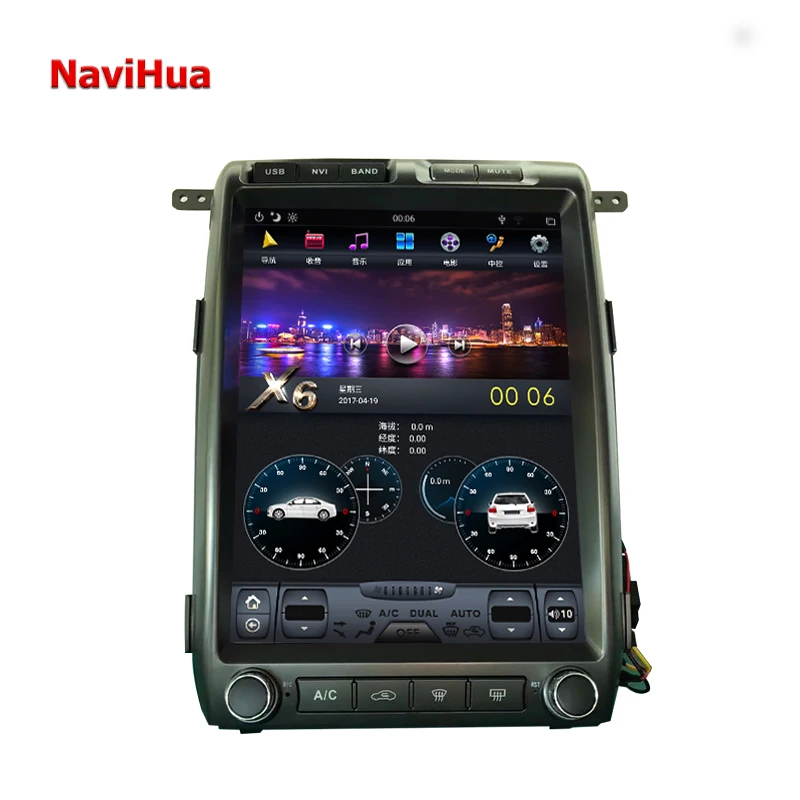 

Автомобильный cd dvd-плеер NaviHua, автомобильная электроника для Ford F150 2009-13, двойная din Автомобильная радиостанция, сабвуфер, головное устройство, GPS-навигация, аудио