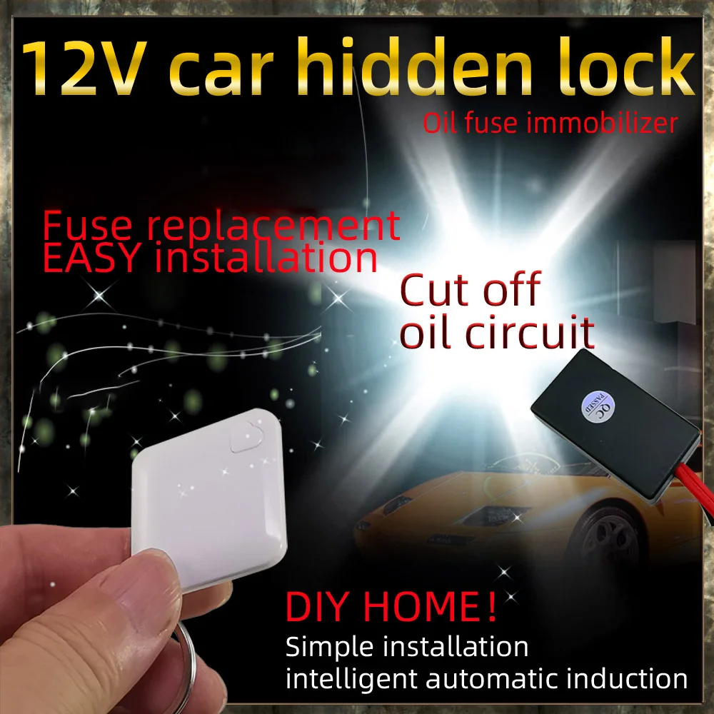 Keyless Entry-systeem Auto - 12V Anti-diefstal Startsysteem - Met één Knop Op