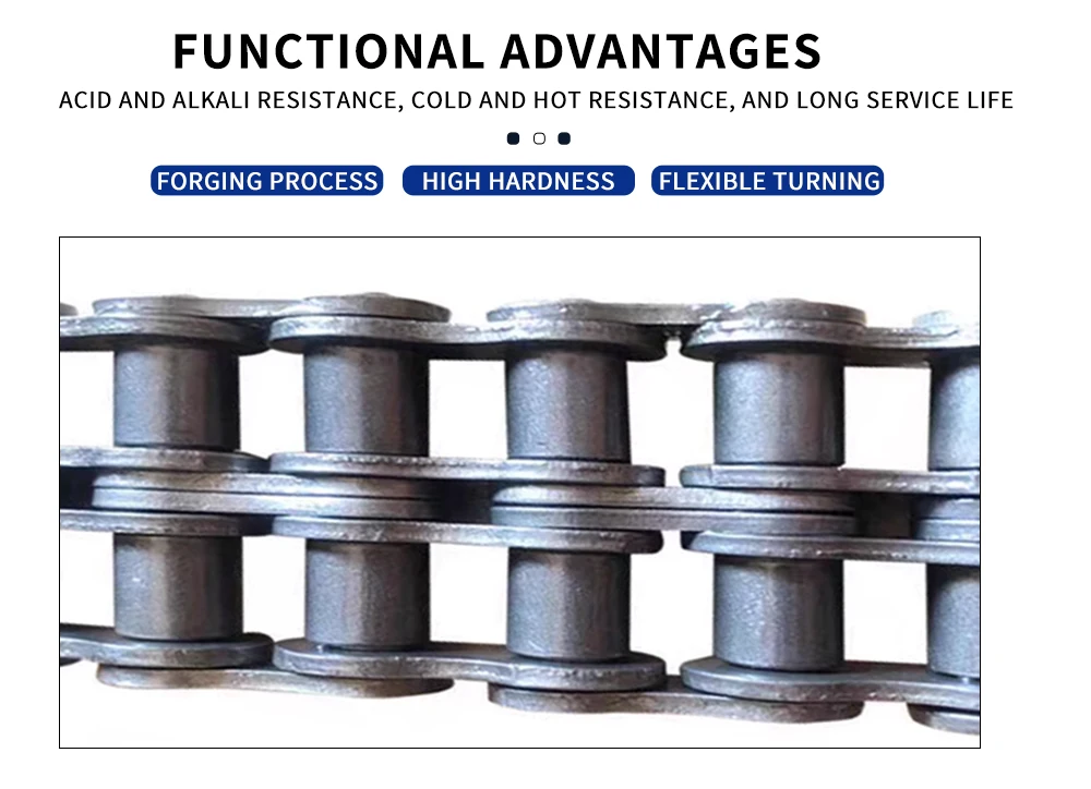Description Picture 5 of item1Pc 2 Points 04C 1500mm Sturdy And Durable Industrial Transmission Chain for CNC Parts