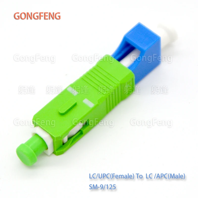 New Optical Fiber Adapter Connector LC/UPC Female-SC/APC Male Single Mode Fiber Flange Coupler Special Wholesale Free Shipping разъемы и переходники tchernov cable xlr plug special ng male female pair red