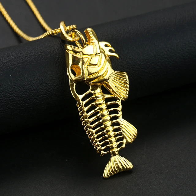Global Goals #14: Fish Necklace, With Love Darling | La Maison Couture