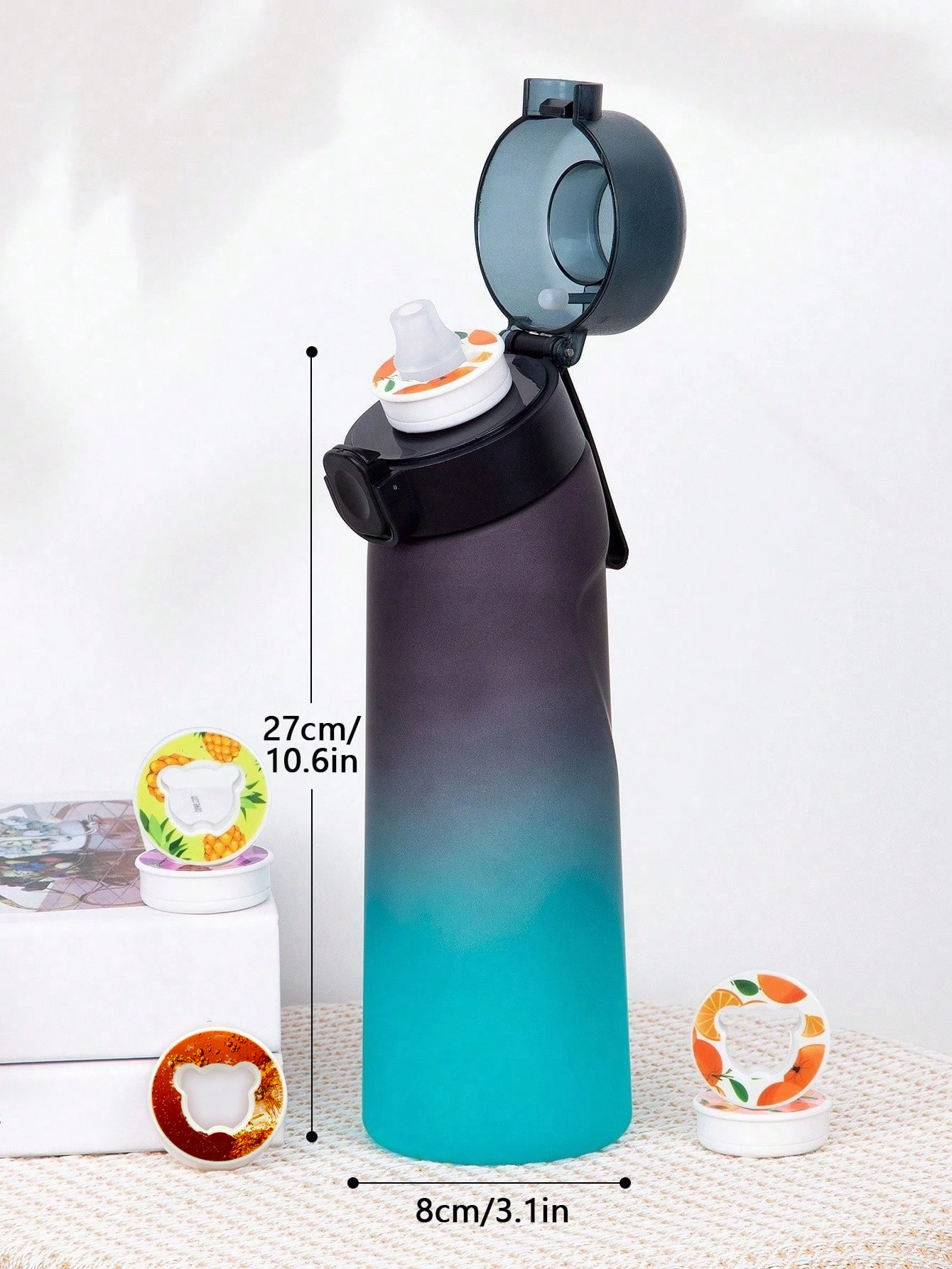 1pc 650ML Flavored Water Bottle 6