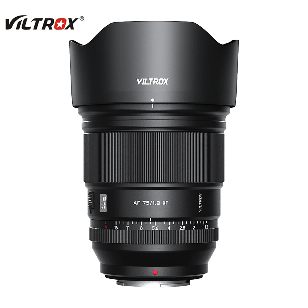 Viltrox 75Mm F1.2 Af Auto Focus Portrait Aps-C Per Fuji X Lens Fujifilm Xf Mount Obiettivi Per Fotocamera X-T3 X-T4 T100 X-H2S X-T30 X-Pro3