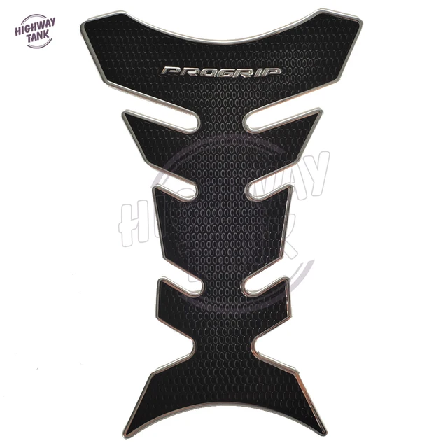 3D Motorcycle Sticker Decal Gas Oil Fuel Tank Pad Protector Case for Yamaha Suzuki Kawasaki Honda BMW Harley Silver