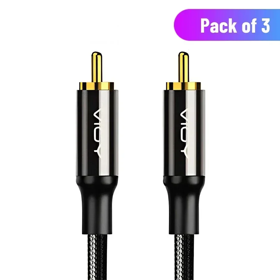 Enhanced Digital Coaxial HiFi Audio Cable for Superior Home Theater Sound