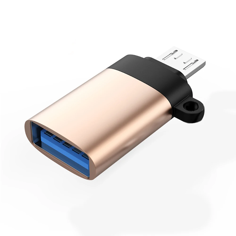 Universal Micro USB 3.0 OTG Adapter - Compact Connectivity Solution for Smartphones and Tablets