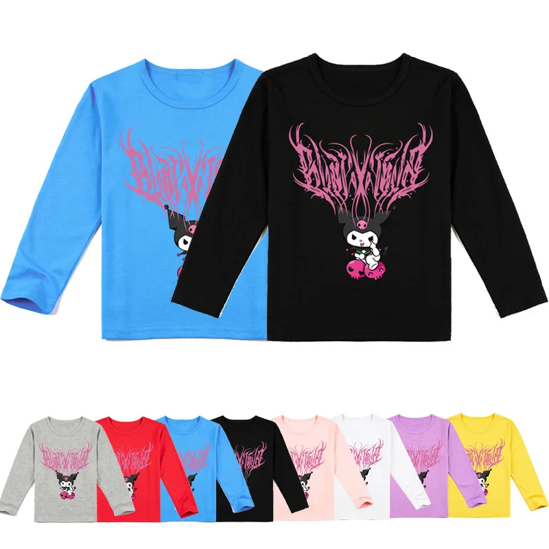 

Cute Latest Cartoon Animation, Children's Clothing, Fashion Prints, Long-sleeved T-shirts, Birthday Gifts for Summer Wear