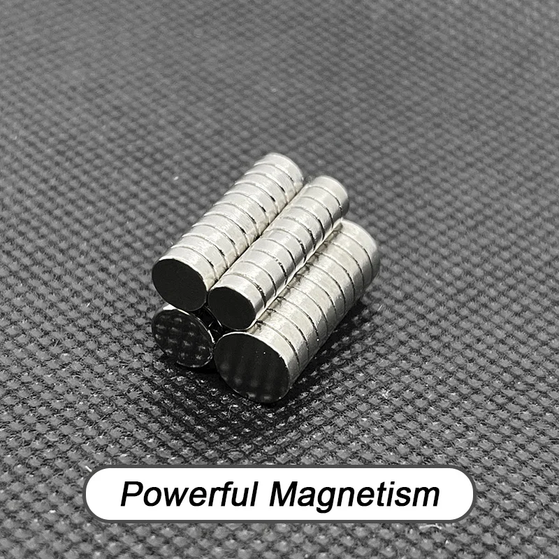 Super Strong Neodymium Round Magnets - Versatile High-Performance Permanent Magnets