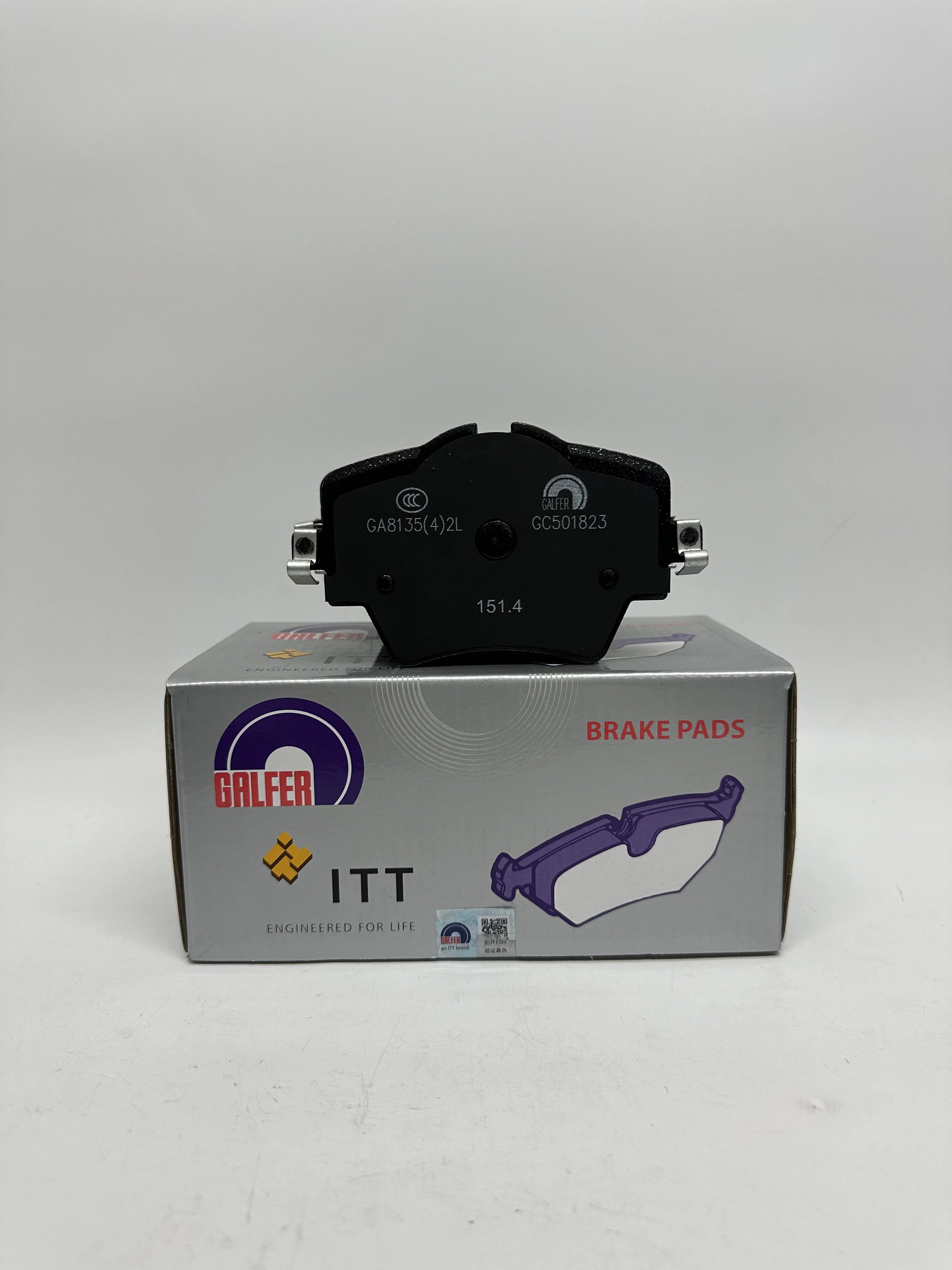 34106882418,34106884497,34106888777,34106888778,,34118843653 for BMW 3-series 5-series G30g38 X4MINI front brake pad
