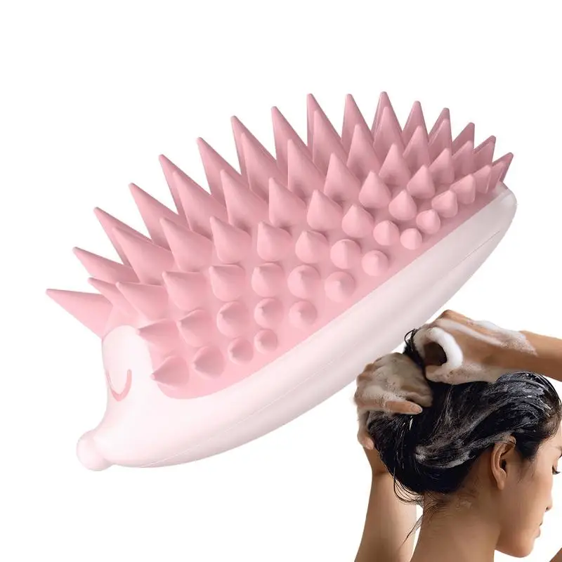 Silicone Scalp Massager Shampoo Brush for Enhanced Relaxation