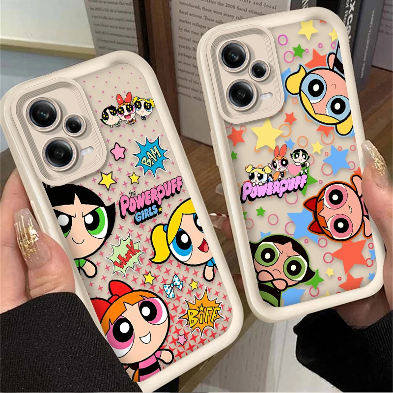 Adorable Powerpuff Girls Soft Phone Case