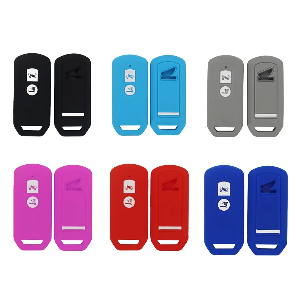 Car Key Case Silicone Key Cover For-Honda For PCX 150 For X-ADV SH125 Auto Silica Gel Remote Case Anti-scratch Protect 1pc key case key case cover car key shell