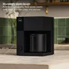 Aiden Precision Coffee Maker - 10-Cup Thermal Carafe, Built-In Brewing Guidance, Scheduling, Removable Water Tank, Matte Black 6