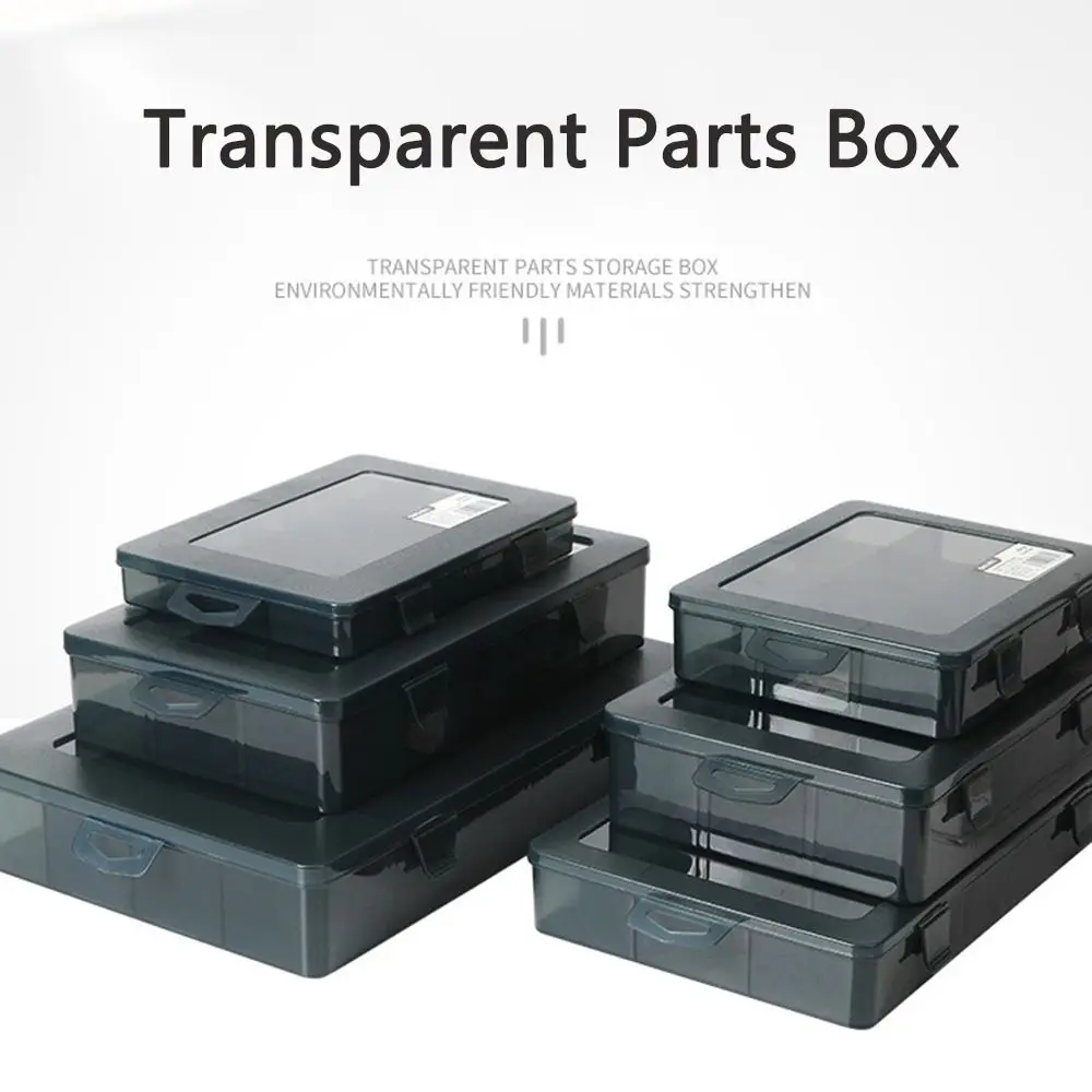 

Plastic Grid Slots Suitcase Screw Packaging Parts Box Component Case Organizer Box Tool Storage Box