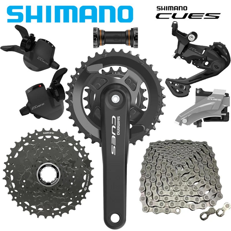 SHIMANO CUES U4000 Groupset 2x9 kecepatan kiri kanan Shifter SL