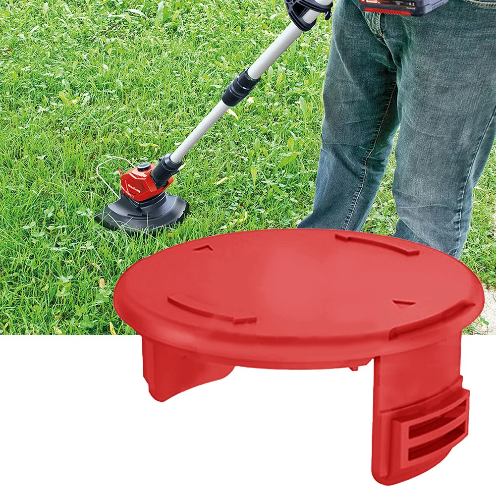 1pc Plastic Spool Line Spool Cap Cover For Einhell Lawn Trimmer GE-CT 18/28 Li /18/28 Li TC 75*33mm String Trimmer Accessories
