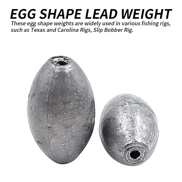 Bullet Weights Egg Sinkers