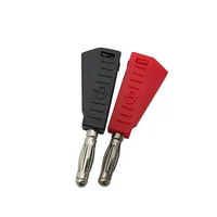 40pcs High Current Stacked Insulation Plastic Shell Industry Copper 4mm Banana Plugs  for Multimeter Test Connector 4