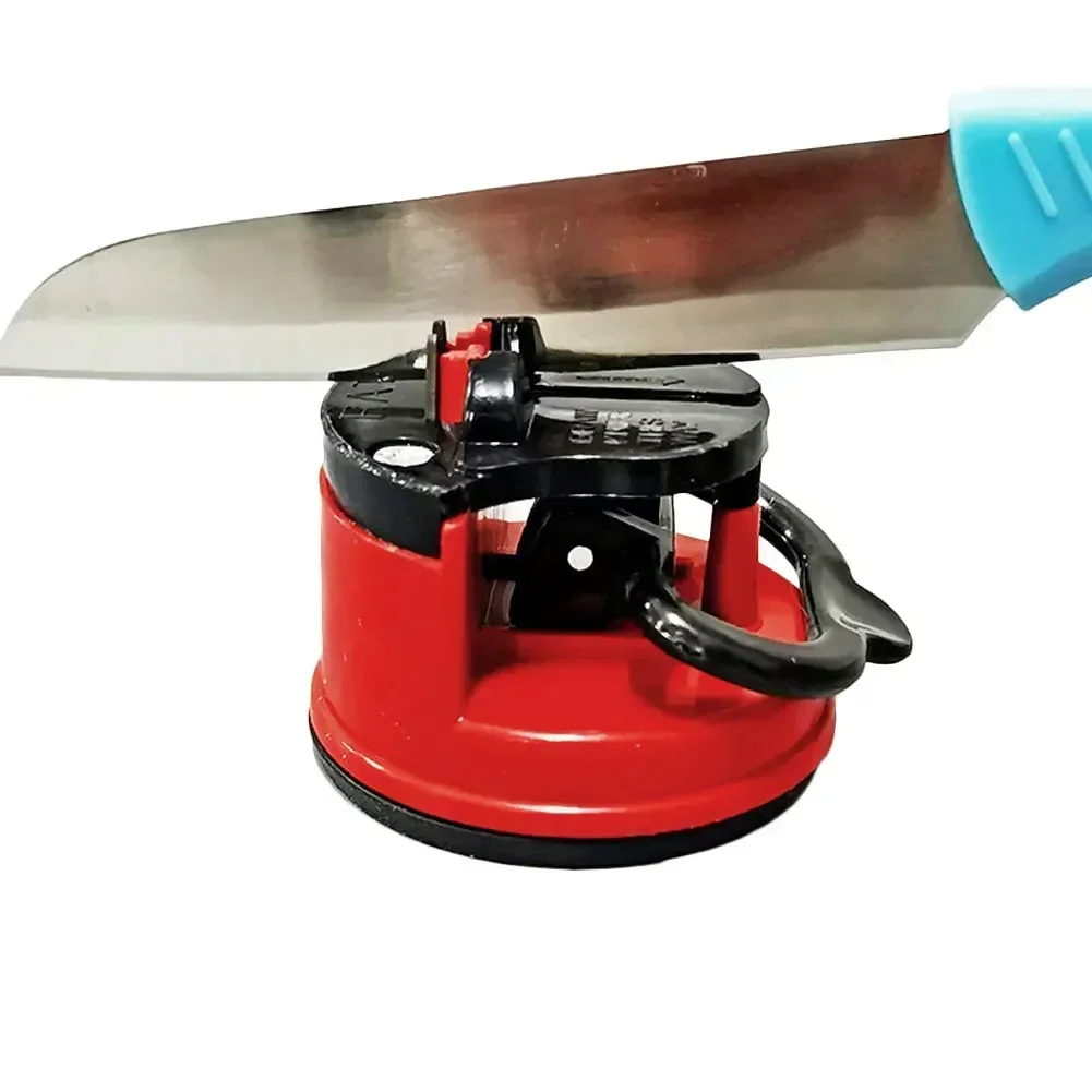 Knife Sharpener with Non-Slip Suction Cup Multi Function Quick Tool Household Grindstone Sharpener Kitchen Tools Gadgets