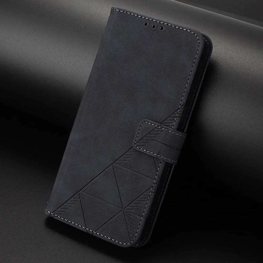 Housse Portefeuille Pour Nokia Lumia 710 - Imitation Cuir Noir - Neuf
