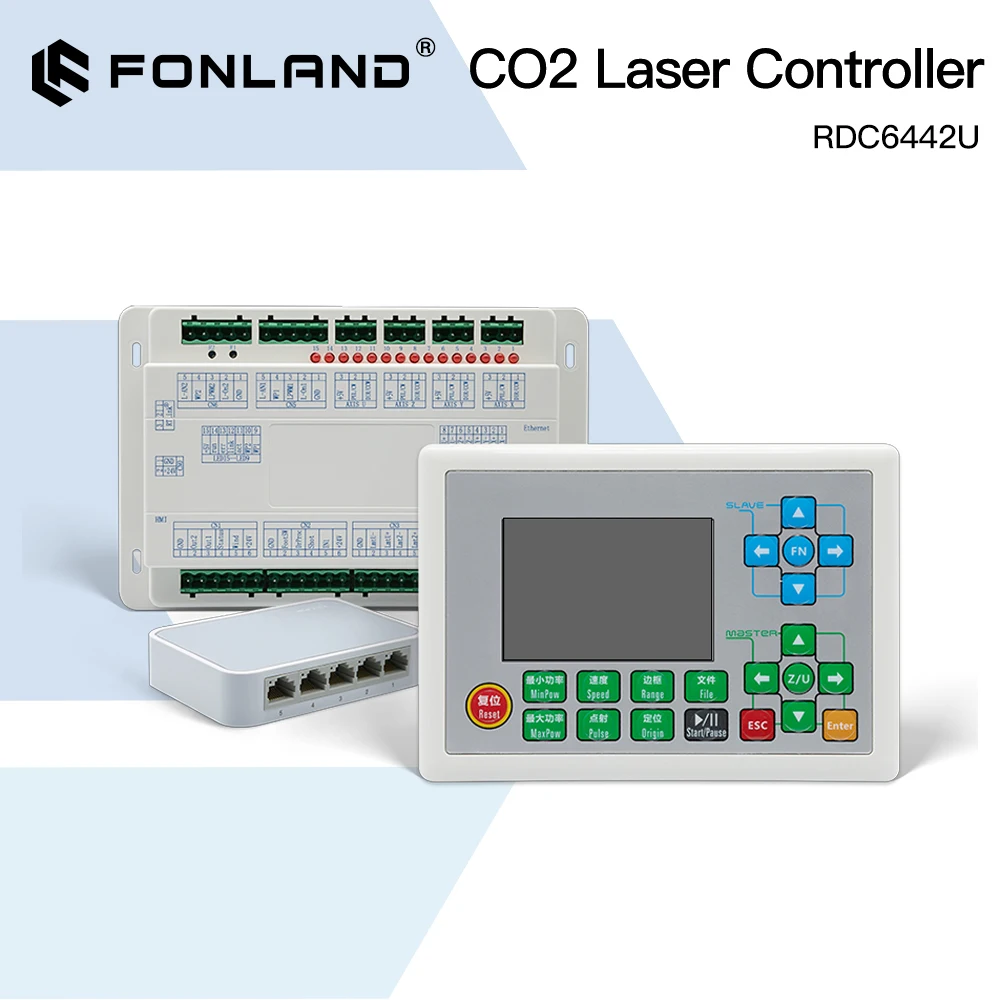 

Система лазерной резки FONLAND Ruida RDC6442U CO2 с двойной головкой