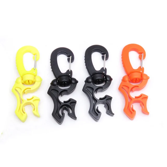 Búvárbúvár Dupla Tömlő Tartó Clip Bcd Szabályozó Konzol Tartozékokkal Alacsony/Magas Nyomású Tömlők Szabályozóihoz - Image 3