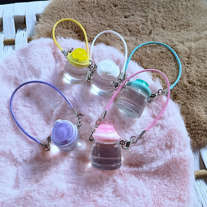 

1:12 Dollhouse Miniature Cute Kettle Water Cup Water Bottle Cup Model Doll House Decor Accessories Kids Pretend Play Toys