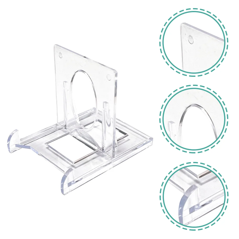 

6pcs Plastic Easels Holder Display Stand Card Display Stands Cards Display Rack