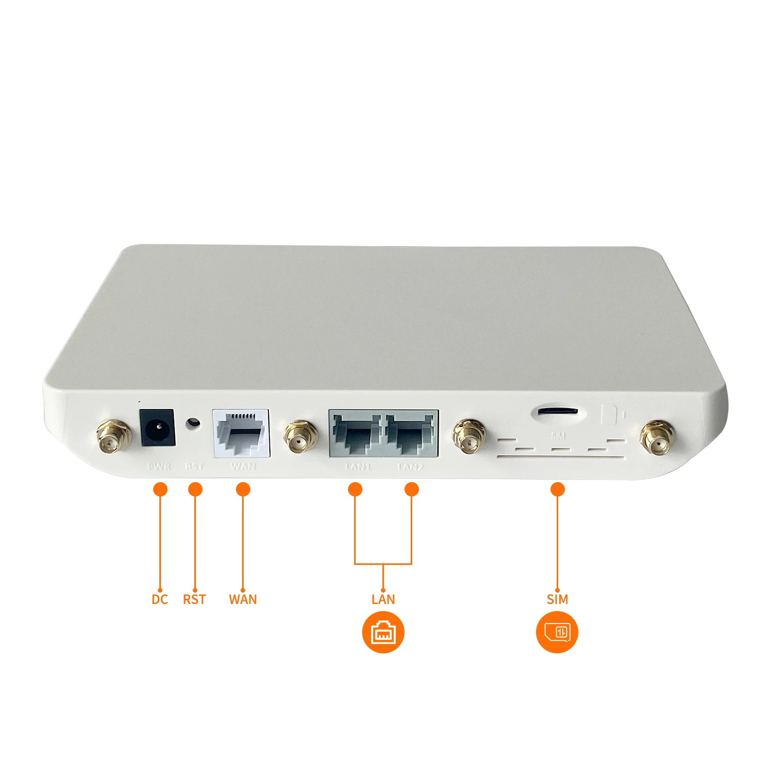 Roteador Wi-fi sem Fio para Casa 4g Lte Cartão Sim Desbloqueado Antena Externa Wan Cat4 300mbps 1200mbps Lan - Imagem 5