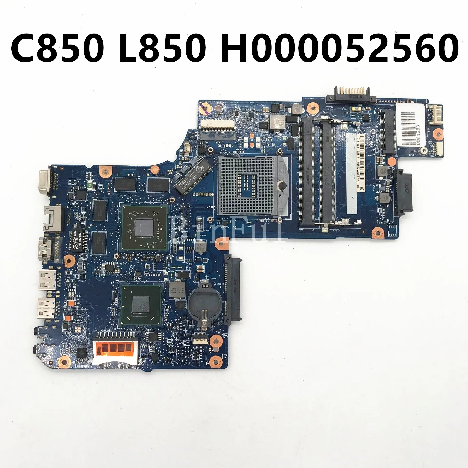 For Toshiba Satellite C850 L850 C855 Laptop Motherboard H000052560