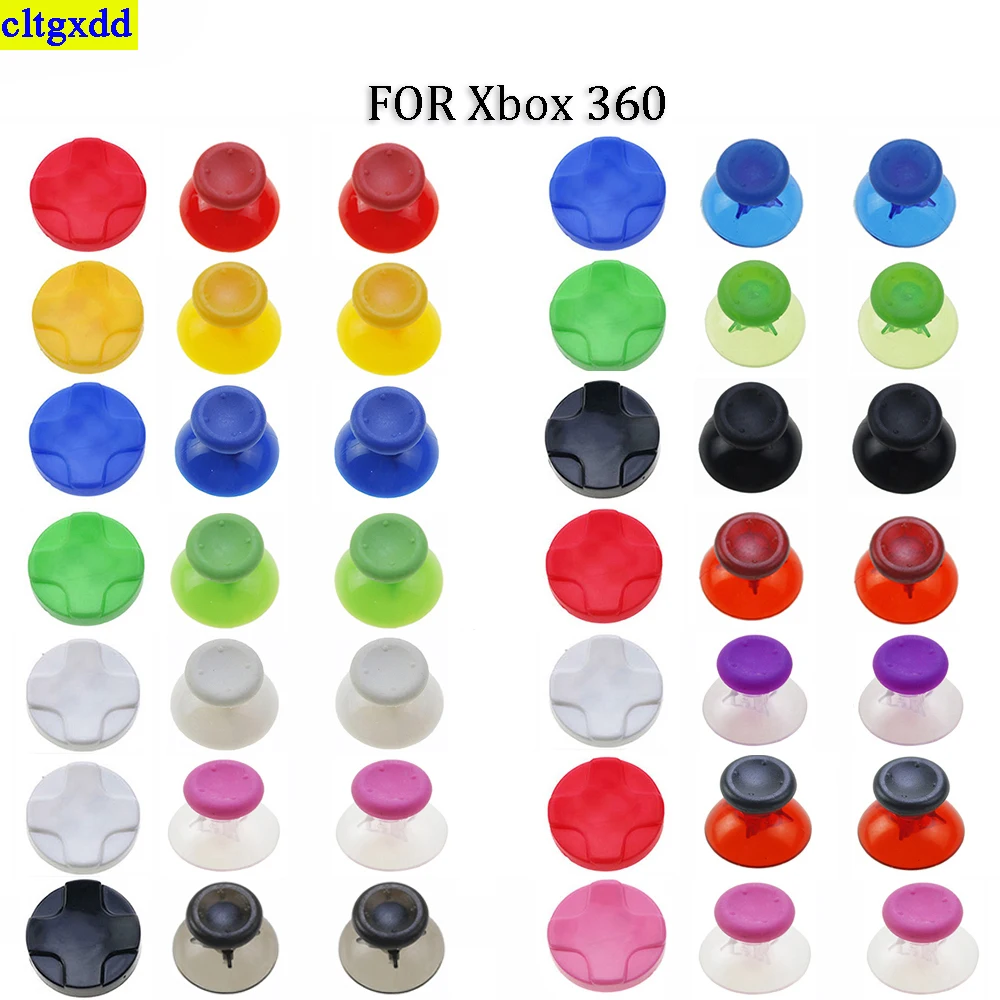 1 Set Di Per Xbox 360 Thumb Rocker Cap Bowl Cut Joystick Cover Cross Button Dpad D-Pad Xbox 360 Controller Tappo Chiave In Plastica