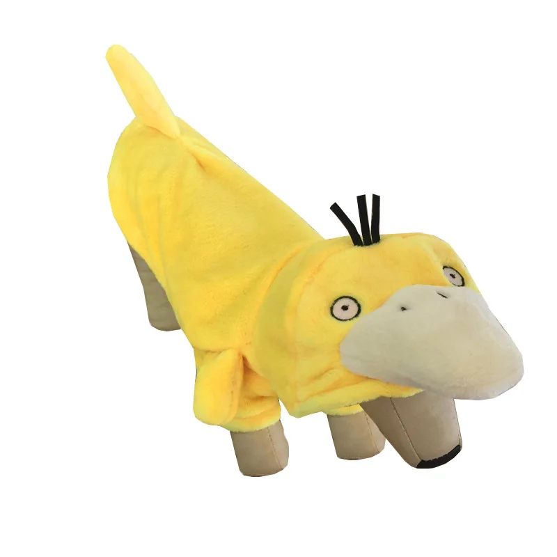 Roupas para animais de estimação pokemon psyduck transformação pokémon  teddy outono inverno cão de estimação filhote de cachorro roupas coral velo  suprimentos para animais de estimação - AliExpress